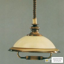 Orion HL 6-1113 1 Patina-Zug 355 champ — Потолочный подвесной светильник Austrian Old Lamp Pendant Light, Antique Brass finish, 35cm, with pulley system
