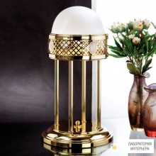 Orion LA 4-1126 1 250 MS 480 opal-glanzend — Настольный светильник Alt Wien Table Lamp, Shiny Brass finish, H56cm