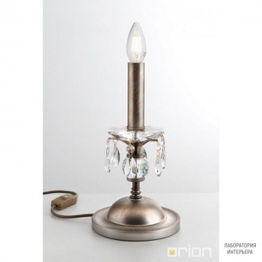 Orion LA 4-1163 1 silber-gold (1xE14) — Настольный светильник Miramare table lamp, silver-gold finish without shade