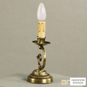 Orion LA 4-445 1 Patina — Настольный светильник Flemish style table lamp, 1 lampholder, Antique Brass finish