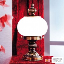 Orion LA 4-473 1 Patina 328 opal matt — Настольный светильник Wiener Nostalgie table lamp, antique brass finish, matt opal glass