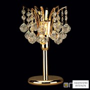 Orion LA 4-913 1 gold (1xE14) — Настольный светильник KRISTALL KLASSISCH table lamp, 1 lamp, 24K gold plated with clear crystal, H28cm