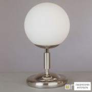 Orion LA 4-982 1 satin 444 opal (1xE14) — Настольный светильник Artdesign Table Lamp, satin chrome finish with round glass
