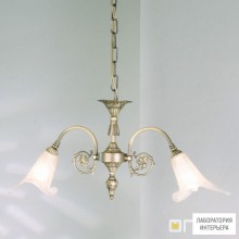 Orion LU 1617 2 Altpatina 440 — Потолочный подвесной светильник Tosca chandelier, 2 lamps, antique brass finish