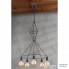 Orion LU 1727 5 Vintage (5xE27) — Потолочный подвесной светильник Emil chandellier, black Vintage decoration, 5 lamps