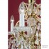 Orion LU 2143 12+6 gold (18xE14) — Потолочный подвесной светильник Hirohito crystal chandelier, 12+6 lamps and 24K gold plated