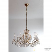 Orion LU 2143 6+3 gold (9xE14) — Потолочный подвесной светильник Hirohito crystal chandelier, 6+3 lamps and 24K gold plated