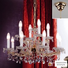 Orion LU 2211 8+4 MT-gold (12xE14) — Потолочный подвесной светильник Maria Theresia Chandelier, 8+4 lamps, 24K gold plated