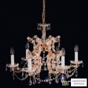 Orion LU 2223 6 MT-gold A (6xE14) — Потолочный подвесной светильник Maria Theresia chandelier with crown, 6 lamps, 24K gold plated