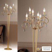 Orion Stl 12-1094 6 gold-matt (6xE14) — Напольный светильник Giada Floor Lamp, 6 lamps, gold matt finish