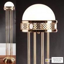 Orion Stl 12-1128 4 320 MS 481 opal-glanzend — Напольный светильник Alt Wien Floor Lamp, Shiny Brass finish
