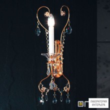 Orion WA 2-1029 1 gold (1xE14) — Настенный накладной светильник Katharina Wall Light, 1 lamp, H52cm, 24K gold plated