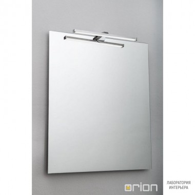 Orion WA 2-1330 chrom (LED6W 580lm 3000K) — Настенный накладной светильник LED Mirror Light ARGO, chrome finish, 30cm