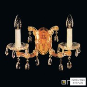 Orion WA 2-458 2 MT-gold A (2xE14) — Настенный накладной светильник Maria Theresia wall light, 2 lamps, 24K gold plated