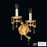 Orion WA 2-463 2 MT-gold rechts (2xE14) — Настенный накладной светильник Maria Theresia wall light, right verison, 2 lamps, 24K gold plated