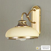 Orion WA 2-835 1 Patina 412 champ Patina — Настенный накладной светильник Landhaus wall light, 1 lamp, Antique Brass finish with champagne coloured glass