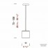 Panzeri L07001.011.0101 — Потолочный подвесной светильник TEAM DESIGN
