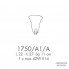 Possoni 1750-A1-A — Настенный накладной светильник FUORI DAL TEMPO