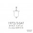 Possoni 1972-3-SAT — Потолочный подвесной светильник FUORI DAL TEMPO