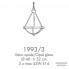 Possoni 1993-3 — Потолочный подвесной светильник GRAND HOTEL