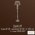 Possoni 269-P — Напольный светильник RICORDI DI LUCE