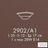 Possoni 2902-A1 — Настенный накладной светильник ALABASTRO