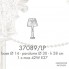 Possoni 37089-LP — Настольный светильник RICORDI DI LUCE