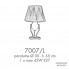 Possoni 7007-L — Настольный светильник ALABASTRO