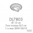 Possoni DL7803 — Потолочный встраиваемый светильник NOVECENTO