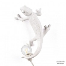 Seletti 14662 — Настенный накладной светильник Chameleon Lamp Going Up