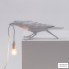 Seletti 14733 — Настольный светильник Bird Lamp White Playing