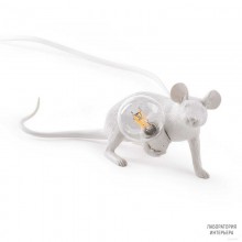 Seletti 14886 — Оригинальный дизайнерский светильник в форме Мыши MOUSE LAMP