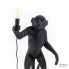 Seletti 14920 — Уличный напольный светильник MONKEY LAMP BLACK