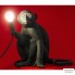 Seletti 14922 — Уличный напольный светильник MONKEY LAMP BLACK