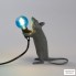 Seletti 14938 — Настольный светильник Mouse Lamp Grey Lop