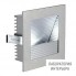 SLV 111292 — Светильник настенный встраиваемый светодиодный FRAME CURVE LED, квадратный, серебристо-серый, теплый белый свет