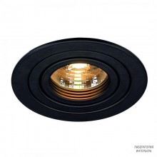 SLV 111710 — Потолочный встраиваемый светильник NEW TRIA GU10 ROUND DOWNLIGHT BLACK