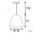SLV 133011 — Потолочный подвесной светильник CONE 300 PENDANT LUMINAIRE