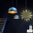 SLV 155930 — Потолочный подвесной светильник FORCHINI M PENDANT LAMP BLACK / GOLD 177,7 CM