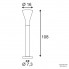 SLV 228925 — Светильник уличный напольный столб ALPA CONE 100 floor lamp