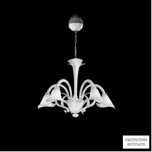 Sylcom 1479-5 K BL-CR — Светильник потолочный подвесной Soffio 1479-5 K BL-CR