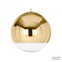 Tom Dixon MBB50G — Потолочный подвесной светильник Mirror Ball Gold 50cm