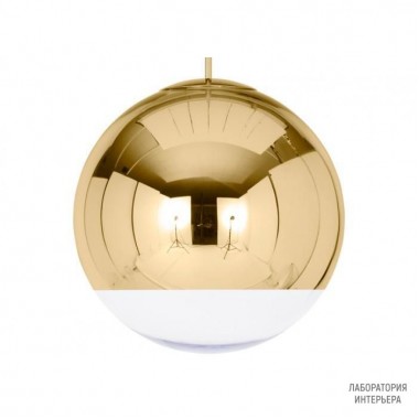 Tom Dixon MBB50G — Потолочный подвесной светильник Mirror Ball Gold 50cm