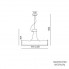 Toscot 829 — Потолочный подвесной светильник Torino