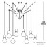 Vesoi idea 14-s8 dec — Потолочный подвесной светильник IDEA
