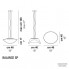Vistosi BALANCE SP M E27 BC NI — Потолочный подвесной светильник BALANCE