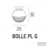 Vistosi BOLLE PL G E27 CR TR NI — Потолочный накладной светильник BOLLE