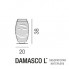 Vistosi DAMASCO LT G E27 CR CR NI — Настольный светильник DAMASCO