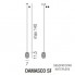 Vistosi DAMASCO SP P G9 CR CR NI — Потолочный подвесной светильник DAMASCO