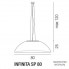 Vistosi INFINITA SP 80 E27 BC BC — Потолочный подвесной светильник INFINITA